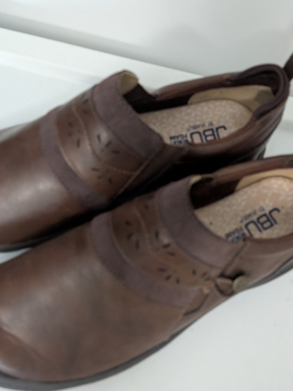 JBU Brown Slip-On Shoes
